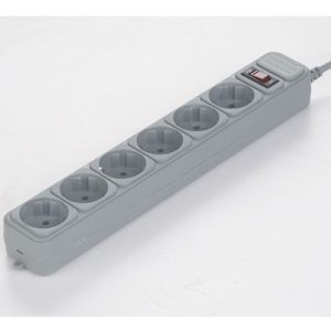 Предохранитель Gembird  SPG6-B-6C Sockets quantity 6, Surge protector 