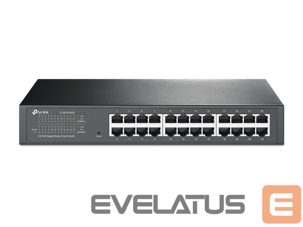 Сервер - Прочие аксессуары TP-Link Switch TL-SG1024DE Web Managed, Rackmountable, 1 Gbps (RJ-45) ports quantity 24