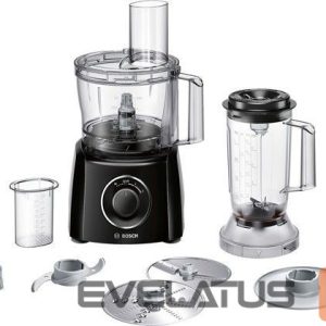 Миксеры и блендеры Bosch  Food processor MCM3201B  Black, 800 W, Number of speeds 2, 2,3 L, Ice crushing, Blender 