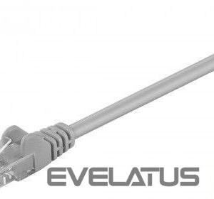 Кабель Goobay  68352 CAT 5e patch cable, U/UTP, grey, 15m 