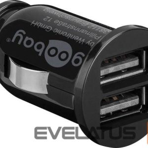 Роутер Goobay  Dual USB car charger 58912 USB 2.0 port A, 3.1 A, 12 V 