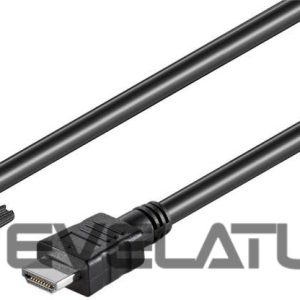 Аксессуар для мониторов Goobay  DVI-D/HDMI cable, nickel plated  50580 Black, 2 m 