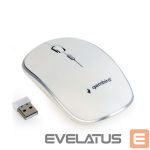 Компьютерная мышь Gembird  MUSW-4B-01-W Standard, No, White, No, Wireless connection 
