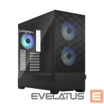 Корпус для компьютера Fractal Design  op Air RGB Black TG Clear Tint, ATX, mATX, Mini ITX, Power supply included No 