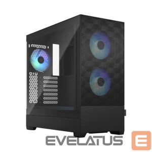 Корпус для компьютера Fractal Design  op Air RGB Black TG Clear Tint, ATX, mATX, Mini ITX, Power supply included No 