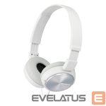 Беспроводные наушники Sony  Foldable Headphones MDR-ZX310 Headband/On-Ear, White 