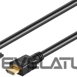 Аксессуар для мониторов Goobay  DVI-D/HDMI cable, gold-plated HDMI to DVI-D, 2 m 