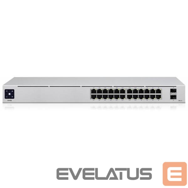 Сервер - Прочие аксессуары UBIQUITI Šakotuvas Networks USW-Pro-24-POE 24-port + 2xSFP+ 10 Gigabit Switch 16x PoE+ 8x POE++
