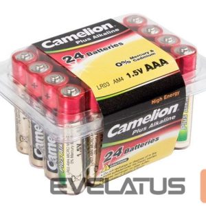 Другой аксессуар для компьютера Camelion  LR03-PB24  AAA/LR03, Plus Alkaline, 24 pc(s) 