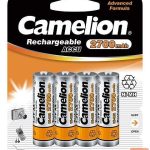 Другой аксессуар для компьютера Camelion  AA/HR6, 2700 mAh, Rechargeable Batteries Ni-MH, 4 pc(s) 