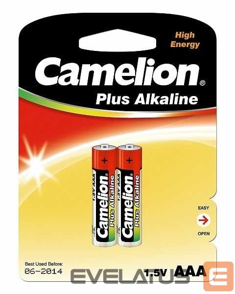 Другой аксессуар для компьютера Camelion AAA/LR03, Plus Alkaline, 2 pc(s)