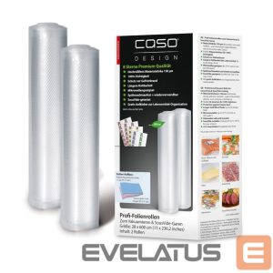 Аксессуары и фильтры Caso  Foil rolls 01223 2 units, Dimensions (W x L) 28 x 600 cm, Ribbed 