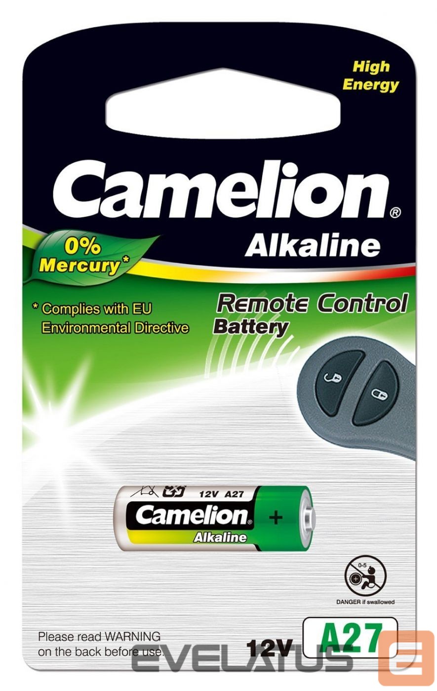 Другой аксессуар для компьютера Camelion A27/MN27, Plus Alkaline, 1 pc(s)