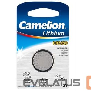 Другой аксессуар для компьютера Camelion  CR2450-BP1 CR2450, Lithium, 1 pc(s) 