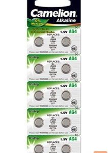 Другой аксессуар для компьютера Camelion  AG4/LR66/LR626/377, Alkaline Buttoncell, 10 pc(s) 