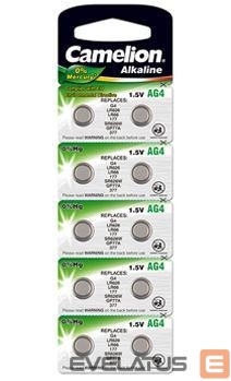 Другой аксессуар для компьютера Camelion AG4/LR66/LR626/377, Alkaline Buttoncell, 10 pc(s)