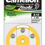 Другой аксессуар для компьютера Camelion  A10/DA10/ZL10, Zinc air cells, 6 pc(s) 