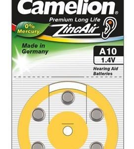 Другой аксессуар для компьютера Camelion  A10/DA10/ZL10, Zinc air cells, 6 pc(s) 