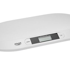 Напольные весы Adler  AD 8139 Child Scale AD 8139 Maximum weight (capacity) 20 kg, Accuracy 10 g, White 