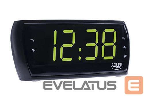 Интерактивное решение Adler Alarmclock Radio AD 1121 Black, Alarm function