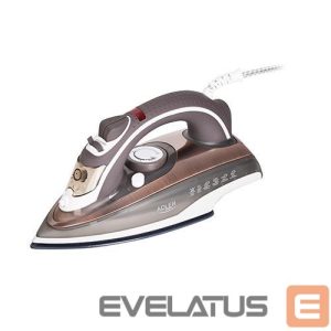 Утюг Adler  Iron AD 5030 Steam Iron, 3000 W, Water tank capacity 310 ml, Continuous steam 20 g/min, Brown 