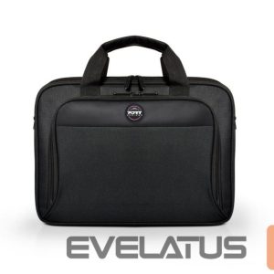 Сумка для портативных компьютеров PORT DESIGNS  HANOI II CLAMSHELL 105064 Fits up to size 15.6 ", Black, Shoulder strap, Messenger - Briefcase 