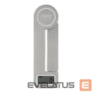 Кухонные весы Caso  Scales KitchenEcostyle Batteryless usage, Graduation 1 g, Maximum weight (capacity) 5 kg, Display type LCD, Stainless steel 
