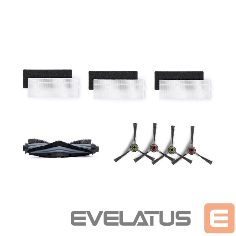 Аксессуар для пылесосов Ecovacs DEEBOT OZMO U2 Buddy Kit D-KT0017 DEEBOT OZMO U2/U2 Pro, 3x High Efficiency Filters, 1x Main Brush, 4x Side Brushes