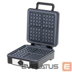 Тостер Adler  Waffle Maker AD 3049 1200 W, Number of pastry 4, Belgium, Black 