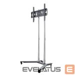 Кронштейн для телевизора EDBAK  Flat Screen Trolley for One TR1c-B, 40-75 ", Trolleys & Stands, Maximum weight (capacity) 80 kg, Black 