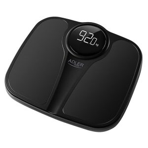 Напольные весы Adler  Bathroom Scale AD 8172b Maximum weight (capacity) 180 kg, Accuracy 100 g, Body Mass Index (BMI) measuring, Black 