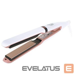 Выпрямитель волос Adler  Hair Straightener AD 2321 Warranty 24 month(s), Ceramic heating system, Display LCD, Temperature (min) 140 °C, Temperature (max) 220 °C, 45 W, Pearl White 