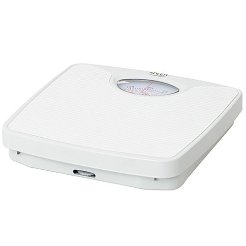 Напольные весы Adler Mechanical bathroom scale AD 8151w Maximum weight (capacity) 130 kg, Accuracy 1000 g, White