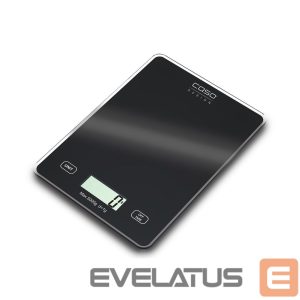 Кухонные весы Caso  Kitchen scale Slim Maximum weight (capacity) 5 kg, Graduation 1 g, Black 