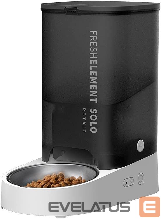 Для домашнего скота PETKIT Smart Pet Feeder Fresh Element Solo Capacity 3 L, Material ABS, Stainless steel, Grey