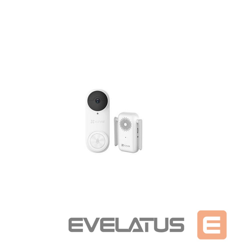 Видеофоны EZVIZ CSDB25MP Battery-powered Video Doorbell Kit