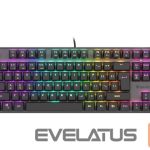 Компьютерная клавиатура Genesis  THOR 303 TKL, Mechanical Gaming Keyboard, RGB LED light, US, Black, Wired, USB Type-A 