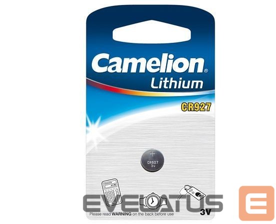 Другой аксессуар для компьютера Camelion CR927-BP1 CR927, Lithium, 1 pc(s)