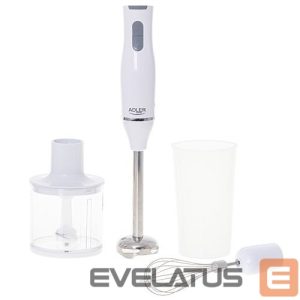 Миксеры и блендеры Adler  Hand blender set AD 4620 Hand Blender, 800 W, Number of speeds 2, Chopper, White 