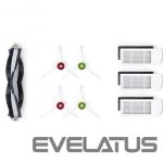 Аксессуар для пылесосов Ecovacs  Service Kit D-KT01-0022 1x Main Brush, 2x Side Brushes (White), 3x High Efficiency Filters, Suitable for DEEBOT T10 Family 