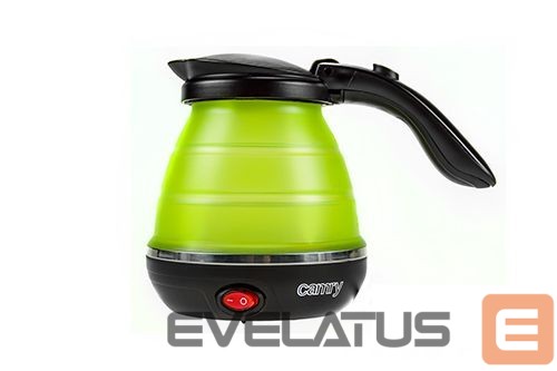 Чайник Camry CR 1265 Electric, 750 W, 0.5 L, Plastic, Green