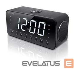 Интерактивное решение Muse  Clock radio  M-192CR Black, Display : 1.8 inch white LED with dimmer 