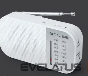 Интерактивное решение Muse  M-025 RW, Portable radio, White 