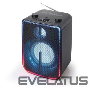 Компьютерные колонки Muse  Bluetooth Party Box Speaker with Battery M-1802DJ 60 W, Wireless connection, Black, Bluetooth 
