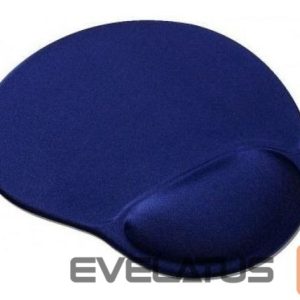 Компьютерная мышь Gembird  MP-GEL-B Gel mouse pad with wrist support, blue Blue, Gel mouse pad 