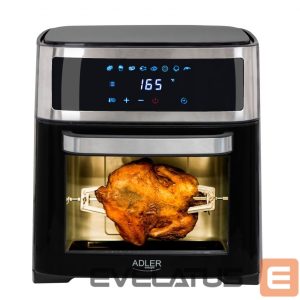 Настольный гриль Adler  Airfryer Oven AD 6309 Power 1700 W, Capacity 13 L, Stainless steel/Black 