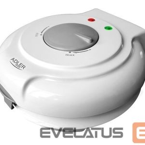 Тостер Adler  Waffle maker AD 3038 1500 W, Number of pastry 1, Ice Cone, White 