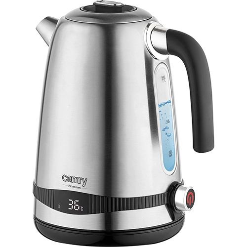 Чайник Camry Kettle CR 1291 Electric, 2200 W, 1.7 L, Stainless steel, 360° rotational base, Stainless steel
