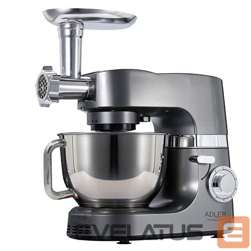 Миксеры и блендеры Adler Planetary Food Processor AD 4221 1200 W, Bowl capacity 7 L, Number of speeds 6, Meat mincer, Steel