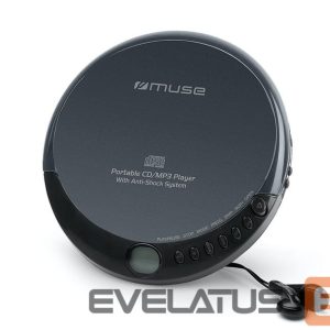 Проигрыватель MP3 Muse  Portable CD/MP3 Player With Anti-shock M-900 DM  Black 